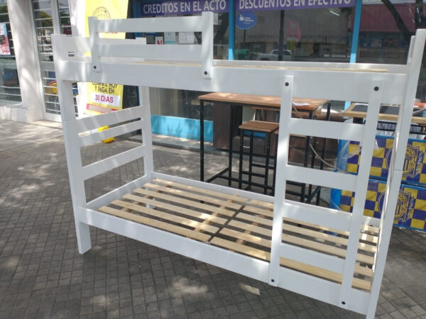 Cama Cucheta Desmontable Pino Lustrado Cod. 201 Pacifico