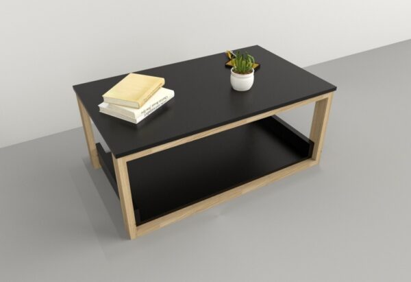 Mesa Ratona Centro De Living- Melamina- 90- 50- 38 Cod. 2022