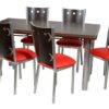 Combo Cocina Comedor Mesa Combinada 150 + 6 Sillas Venecia