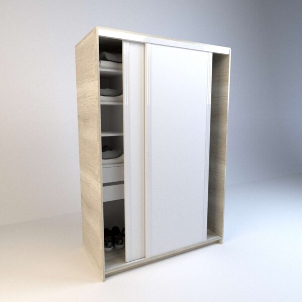 Ropero Placard 2 Puertas, 2 Cajones. 1.20 X 1.80- Cod. 6083