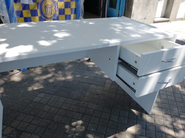 Mesa Escritorio Pc- 2 Cajones Melamina 18 Mm. 120cm Cod 901