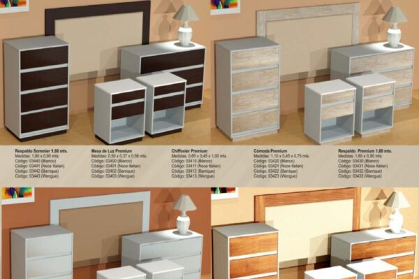 D_870245-MLA46432467472_062021-F.jpg Cajonera Chiffonier Comoda 4 Cajones Cod 3412- Melamina