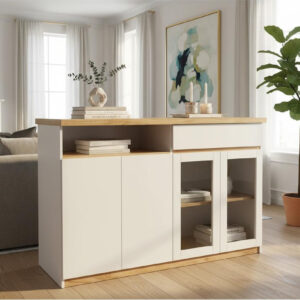 Bahiut Rack Vajillero 4 Puertas, 1 Cajon. Paraiso- 140 X 90