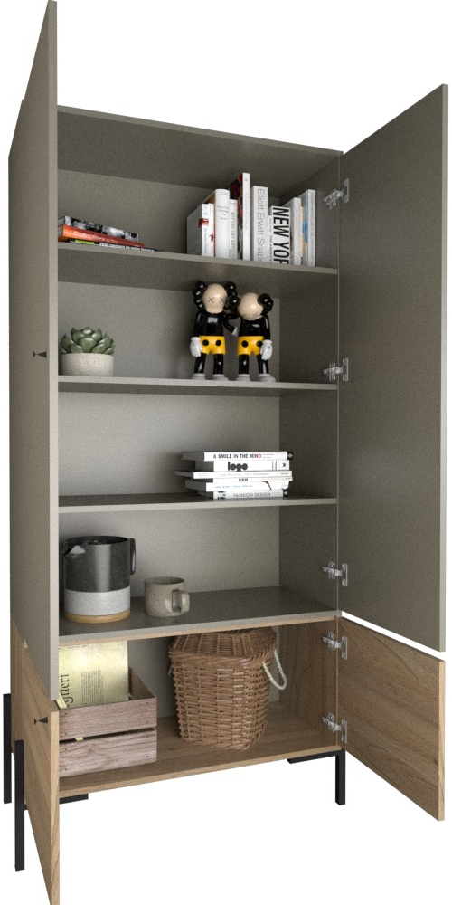 D_871813-MLA72575203354_112023-F.jpg Estanteria Organizador 4 Puertas, 183 X 90 Cod. 4254