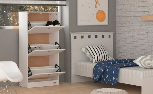 D_875320-MLA83546517677_042025-F.jpg Zapatero Botinero Organizador 3 Puertas. 128 X 62-cod. 56508