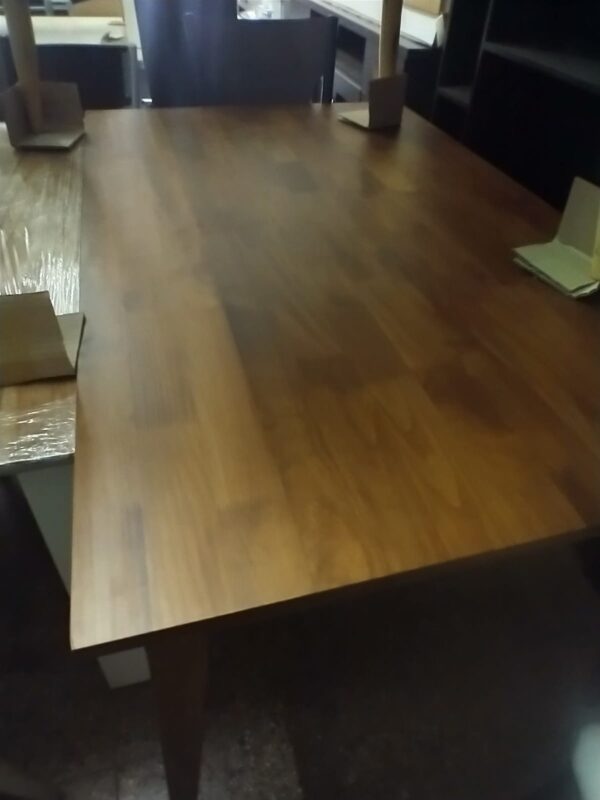 Mesa Cocina Comedor Escandinava. 120 X 80- Pino Lustrado