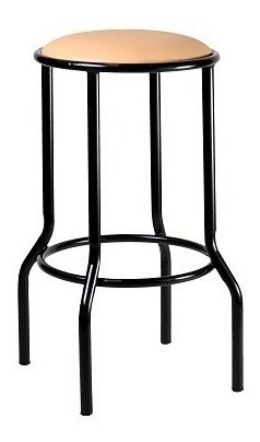 D_876767-MLA31061662087_062019-F.jpg Taburete Banqueta Alta Sin Respaldo De Caño Pintado