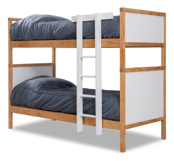 Cama Cucheta 1 Plaza. Pino Macizo. De France