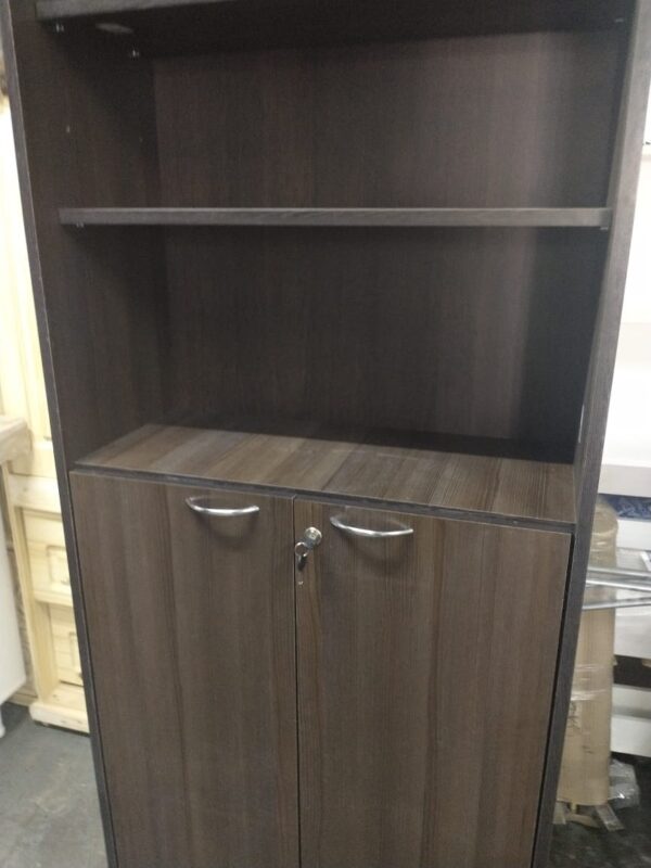 Biblioteca Piro 929 Clásica 6 Estantes 2 Puertas