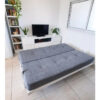 Futon Sillon Cama Mod. Morgan Con Colchon De Placa De Espuma