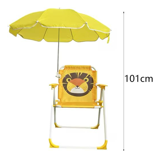 D_883502-MLA99898947620_122025-F.jpg Sillon Reposera Infantil Con Sombrilla. Varios Colores