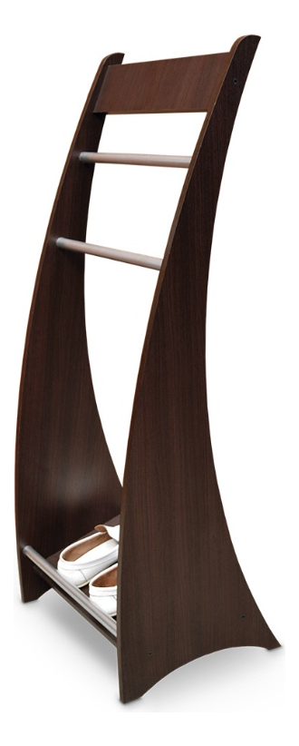 Perchero Valet Pantalonera, Zapatero Con Aluminio. 120 X 47