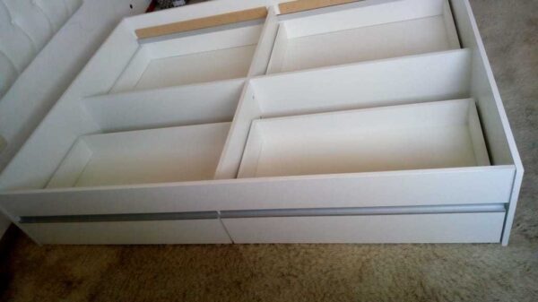 Base Box Para Sommier 4 Cajones Para Colchon 140 X 190