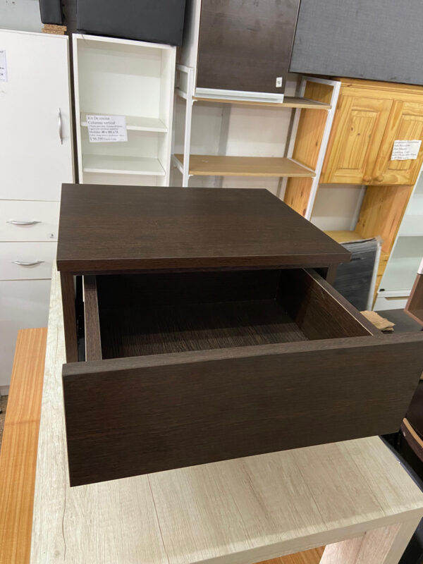 D_884456-MLA73833476379_012024-F.jpg Mesa De Luz Flotante- 1 Cajon 1 Espacio- Melamina. 40-32-34