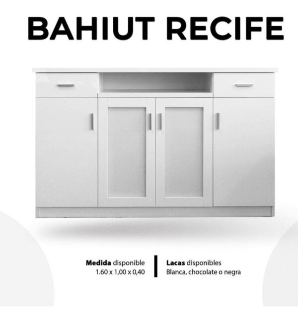 D_884492-MLA47381566529_092021-F.jpg Bahiut Rack Mesa Tv Lcd Led Recife Laqueado 160 X 90 X 40