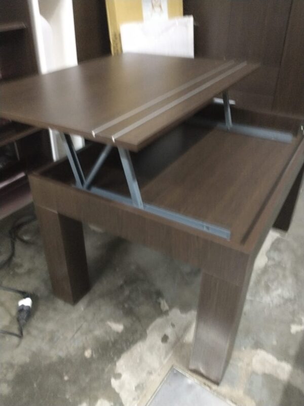 Mesa Ratona Centro Living Dolfin. Melamina. Plegable