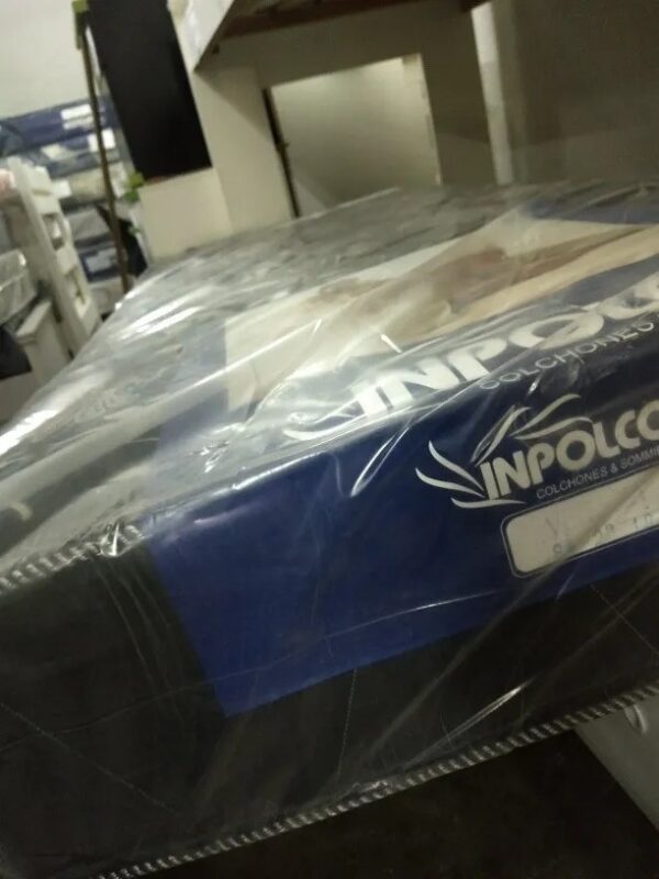 Conjunto Sommier Espuma Alta Densidad Venecia 80 X 23 X 190