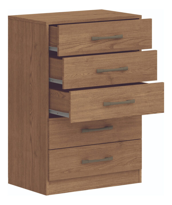 Cajonera Chifonier 5 Cajones. Solution- 4005 Castro Moveis