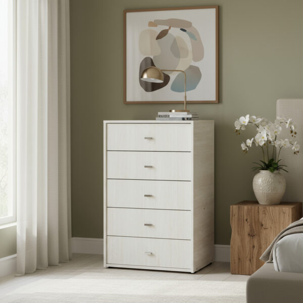 Cajonera Chiffonier 5 Cajones Milenial 91 X 60 X 38