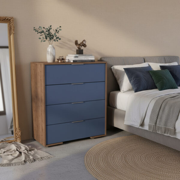 Comoda Chiffonier Duo 4 Cajones- 90 X 80 X 40 Dld 02