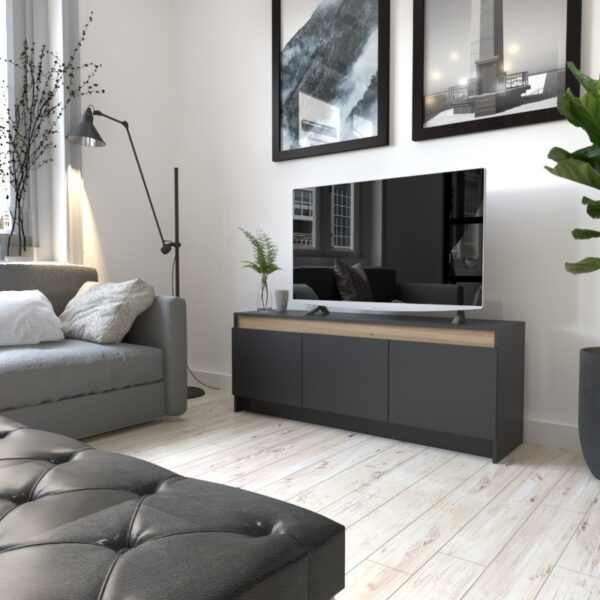 D_896378-MLA49481498484_032022-F.jpg Rack Mesa Tv Bahiut Con Puertas 135 X 53 X 36- Cod. 1151