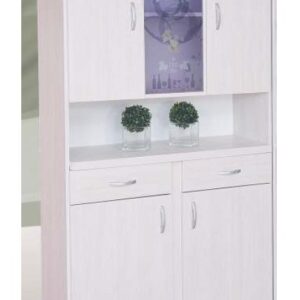 D_898818-MLA43308179298_082020-F.jpg Modulo Cristalero Living Comedor- Melamina. 0.90 Mt Cod. 403