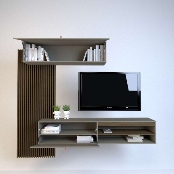 Panel Rack Organizador Flotante P- Tv.- 220 X 190. Cod. 1111