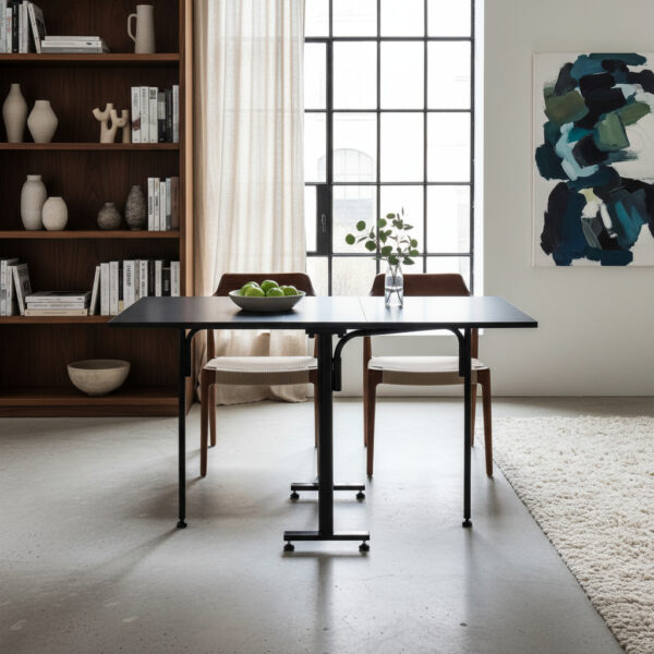 D_901419-MLA92910350288_092025-F.jpg Mini Mesa Libro Plegable 130 X 60. Base Caño 2