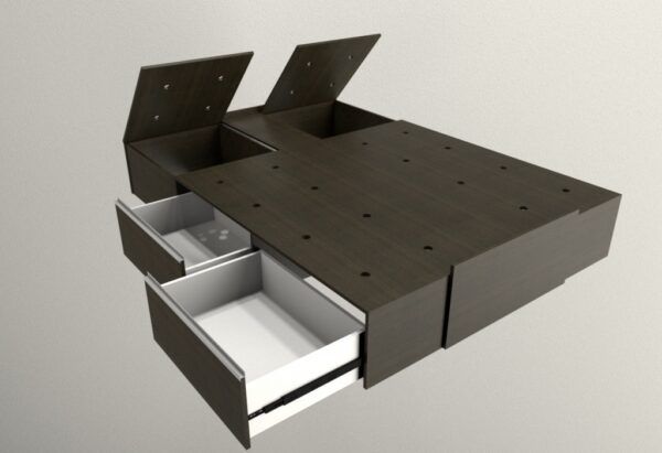 Box Base P- Sommier Adaptable 140- 160 4 Cajones-cod. 6423 P