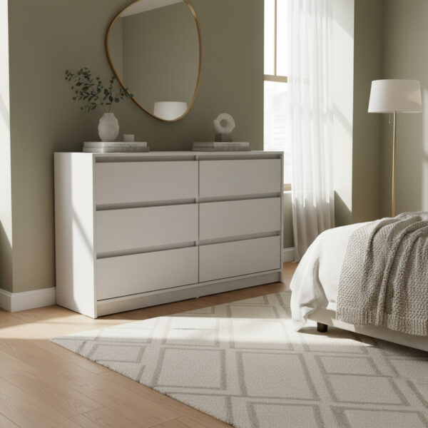 Comoda Cajonera Chifonier 6 Caj. Cod. 839/5. 120 X 75 X 40