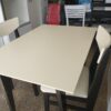 Mesa Cocina Comedor 150 X 80 + 4 Sillas Curvas Mediterraneo