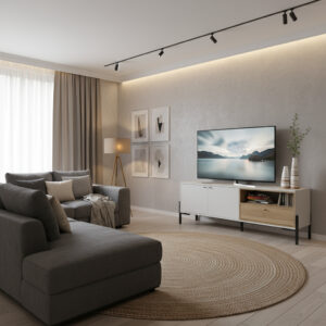 D_910663-MLA93558463572_102025-F.jpg Rack Para Tv Led 1.50 X 0.55 Patas De Caño Cod. 4251-