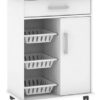 Mueble Frutero Organizador- C- Puerta, Estante Y Cajon Mfc70