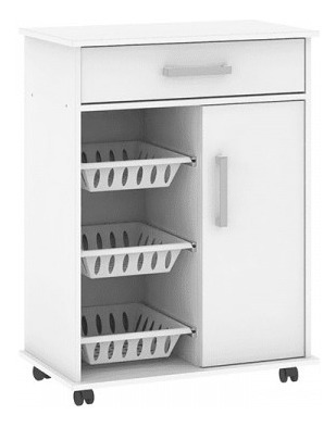 Mueble Frutero Organizador- C- Puerta, Estante Y Cajon Mfc70