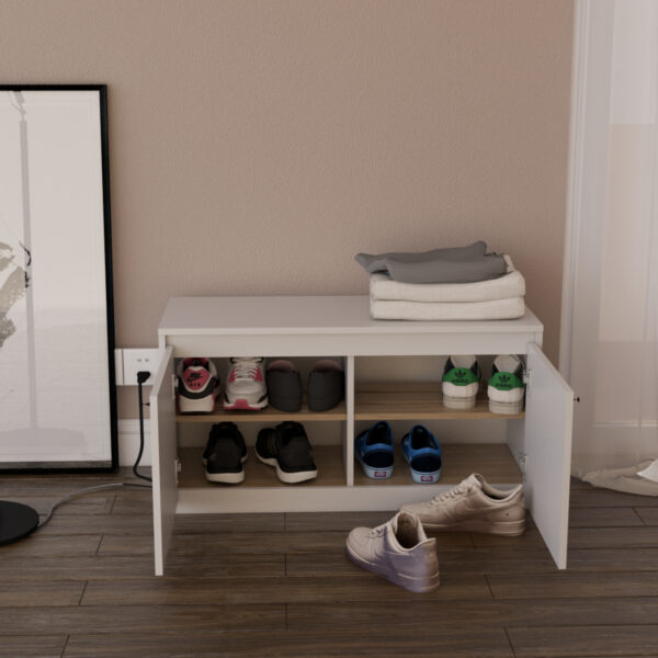 Zapatero Botinero 2 Puertas Organizador 90 X 47 Cm Cod 6463