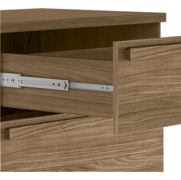 Cómoda Grande Malaga Gold C/pes De 2 Puertas Santos Andira Jatob Color Jatobá