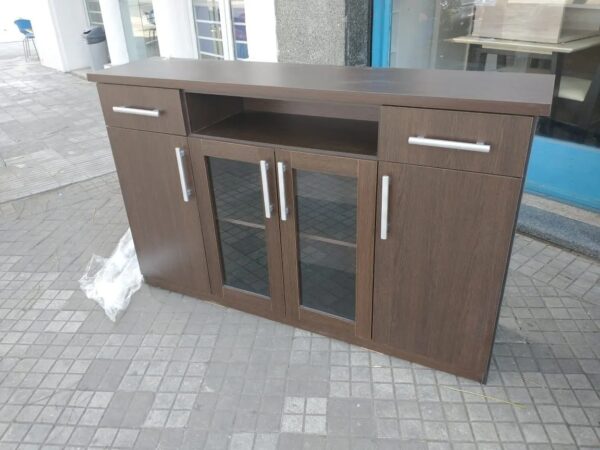 Bahiut Vajillero Melamina 1.50 X 0.90 4 Puertas 2 Cajones