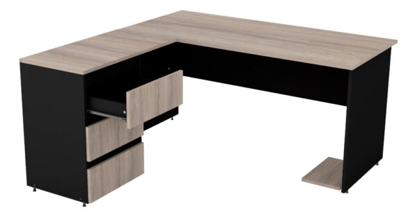 Escritorio Para Oficina Con Cajonera 1.50 X 0.70 3912- 7303