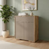 D_923668-MLA93312918457_092025-F.jpg Comoda Chiffonier Duo 1 Cajon 2 Puertas- 90 X 80 X 40 Dld 03
