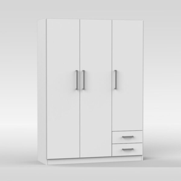 Ropero Placard Organizador 3 Puertas- 2 Cajones- Pac130