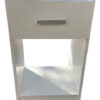 Mesa De Luz. 1 Cajon, 1 Estante- 60 X 38 X 34- Melamina