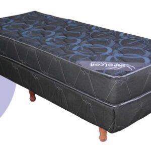 Conjunto Sommier Espuma Alta Densidad- Palermo 80 X 23 X 190