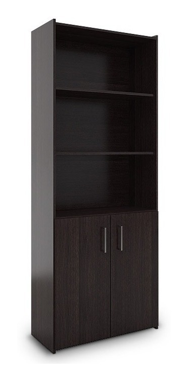 Biblioteca Organizador Con Estantes Y Puertas Bajas- Dl 100