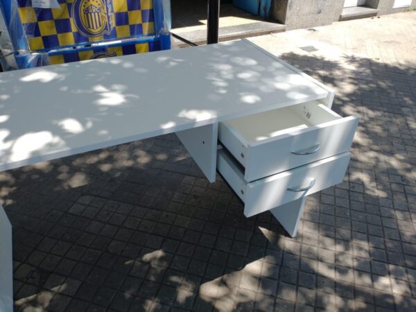 Mesa Escritorio Pc- 2 Cajones Melamina 18 Mm. 120cm Cod 901