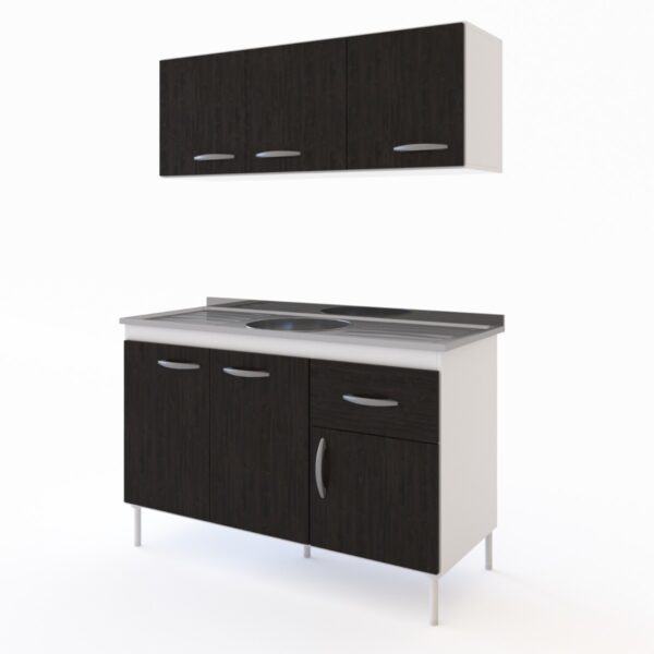 Bajo Mesada + Alacena 1.20 Mts. - Dl 602- 622