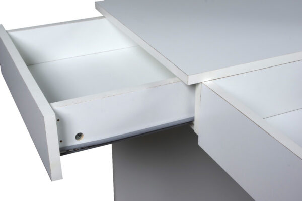 D_928033-MLU73129802698_122023-F.jpg Escritorio Con Espejo Maquillador 2 Cajones Ricchezze Mesina Color Blanco