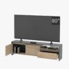 Mesa Rack Tv/ Led 80 Niza. 180 X 51 X 35- 2 Ptas, 1 Cajon