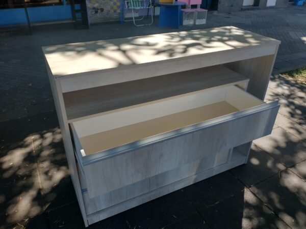 D_930899-MLA49376404055_032022-F.jpg Comoda Cajonera Piacenza 3 Cajones- Aluminio 120- 90- 45