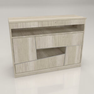 D_934188-MLA72167509243_102023-F.jpg Comoda Cajonera Kendor 2 Cajones- 2 Puertas 120- 90- 45