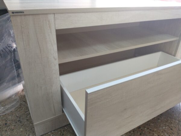 Rack Mesa Para Tv Led 55 Spazzi - 1 Cajon- Estantes